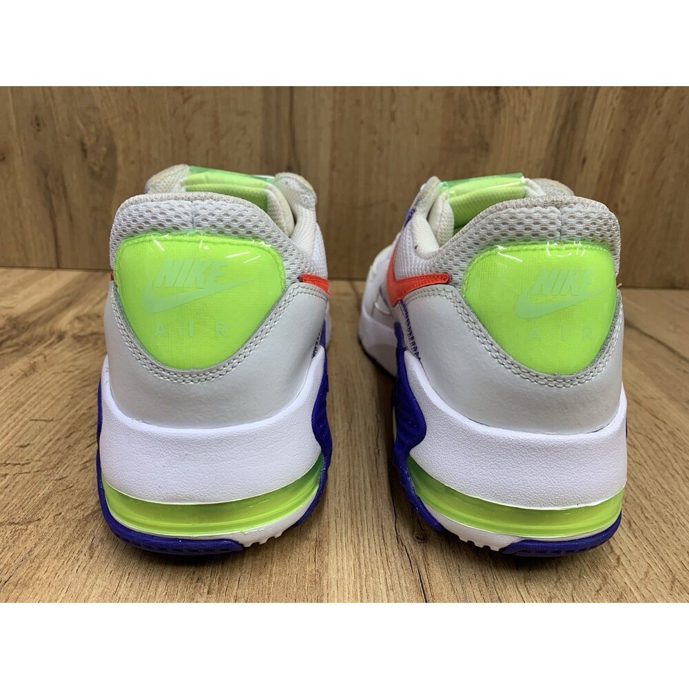 Nike Air Max Excee White Indigo Burst Volt Bright Crimson Men's Size 10 DD2985-1 - Picture 7 of 12
